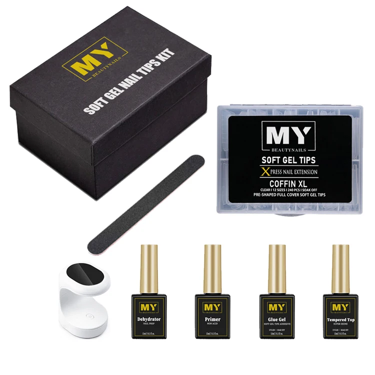 Система для наращивания ногтей mybeautynails полное покрытие