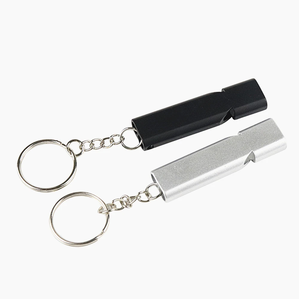 Brass sport whistle metal survival whistle plastic paracord whistle for bracelet