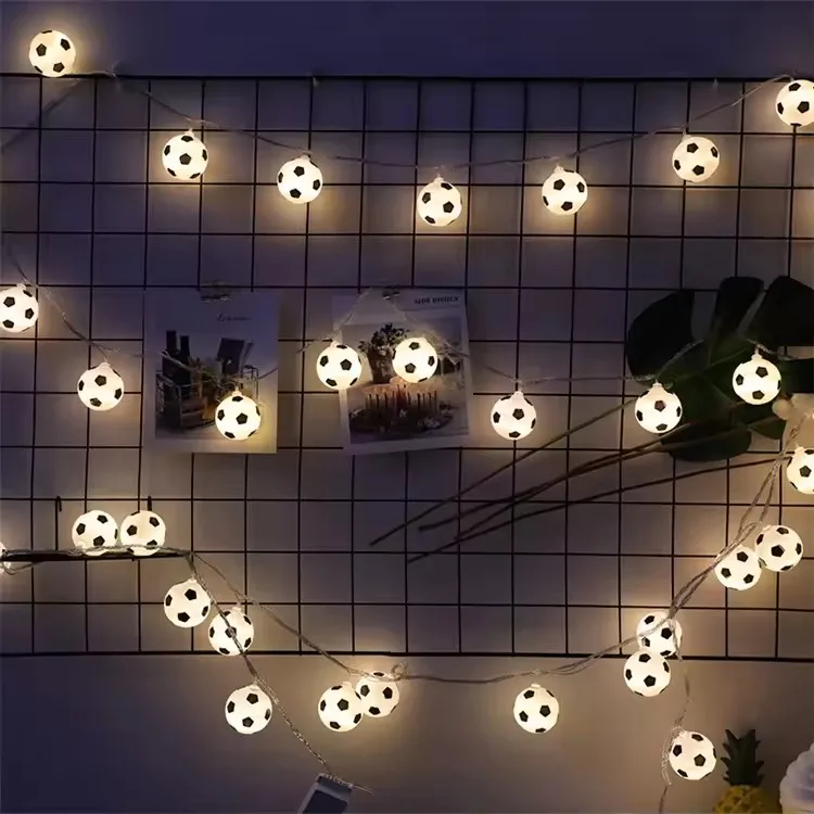 Waterproof Outdoor Home 3M LED Football String Lights Christmas Party Wedding Holiday Decoration Garland Light