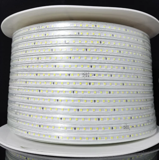2835 silica gel High lens glue Single-head power supply 15M without step-down High-gloss copper bracket 25/70 copper