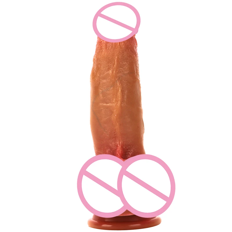 High Quality Liquid Silicone Dildo Realistic Touch Penis Female Sex Masturbator Water Spray Dildo