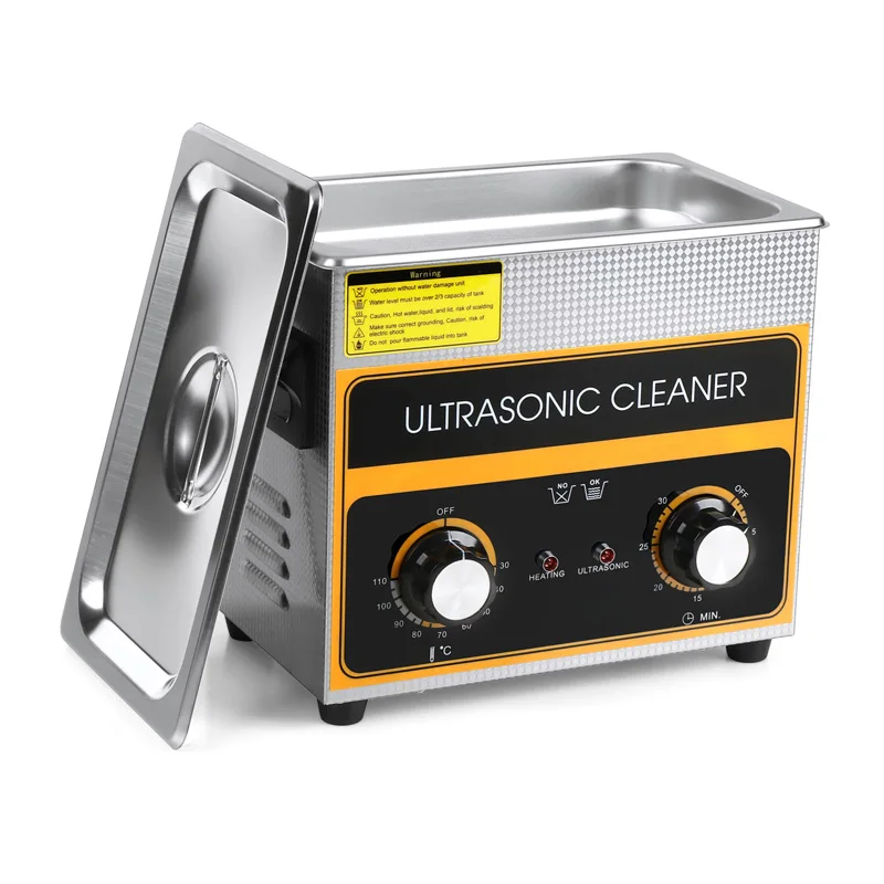 Guangdong120W Ultrasonic Cleaner 3.2L Water Bath Spark Plug Injector Fuel High Temperature Oil Rust Hardware Metal