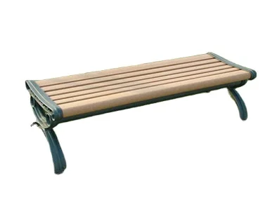 
Factory price high quality garden and patio WPC wood bench seat 