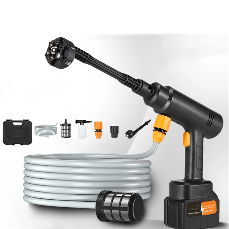 Electric Cordless Contactless Car Washing System Pressure Car Washer Supplies Foam Generator Spray Cleaner