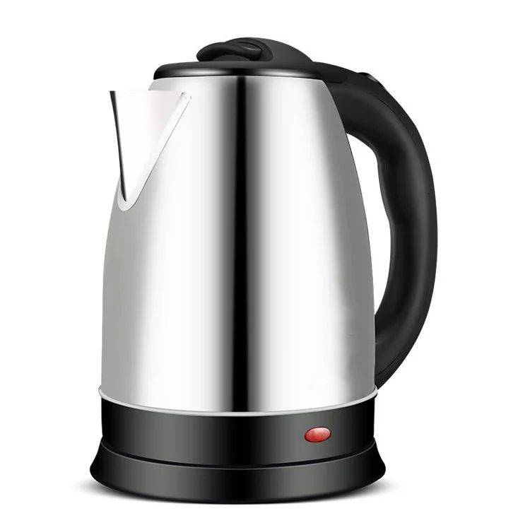 2021 High Quality Hotel Fast Boil Tea Electric Water Kettles 2L 304 Food Grade Stainless Steel Electric Kettle with Good Price