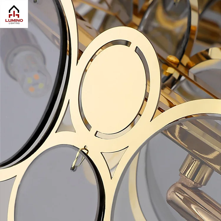 Оптовая продажа с фабрики новый дизайн современная роскошная металлическая люстра для