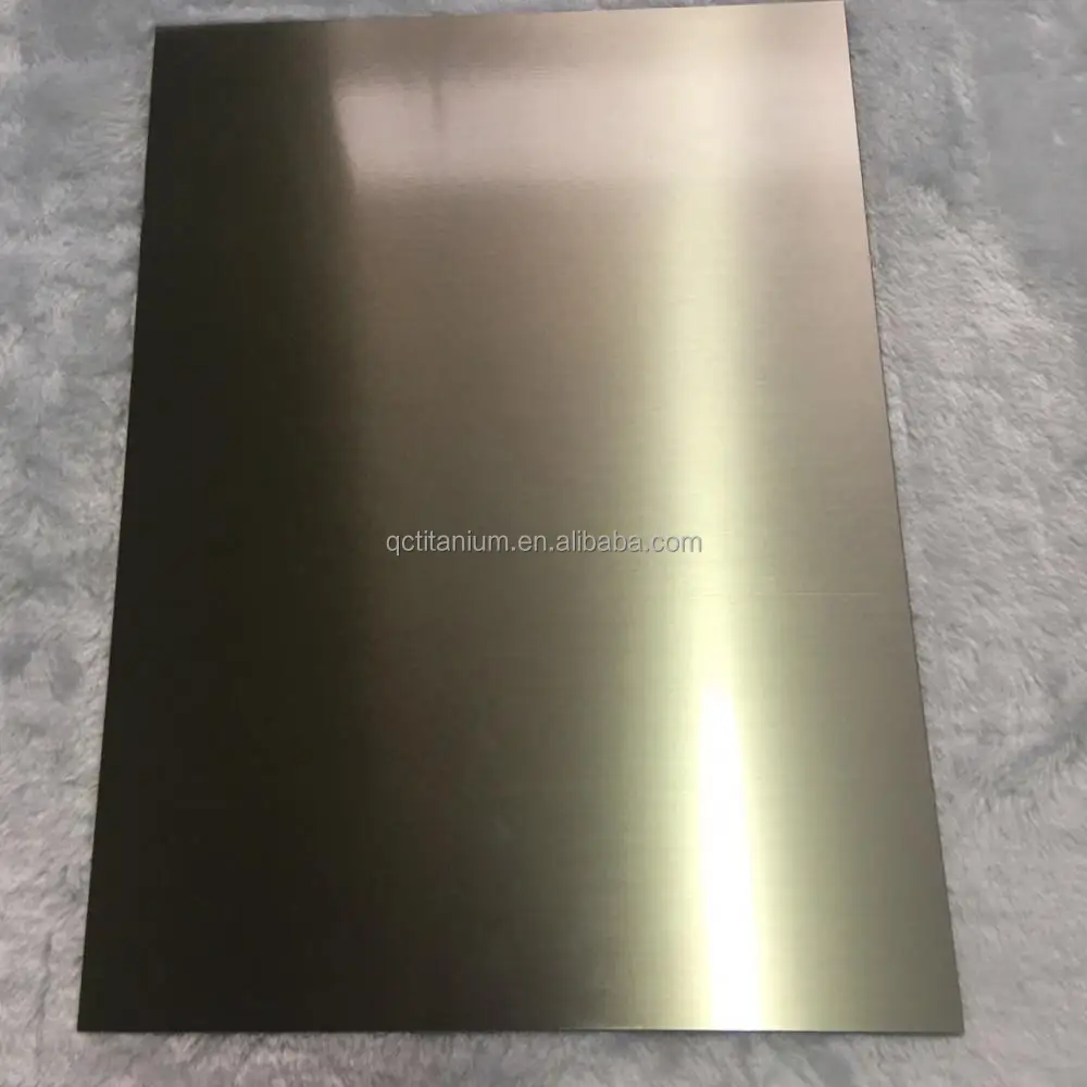 ASTM B265 Gr1 Gr2 titanium plate for hho generator