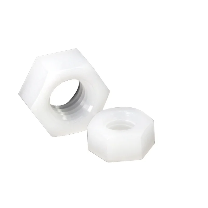 Nylon Hexagonal Nut M3 Thread M3 Nut with Hex Head for Mining and Healthcare Applications