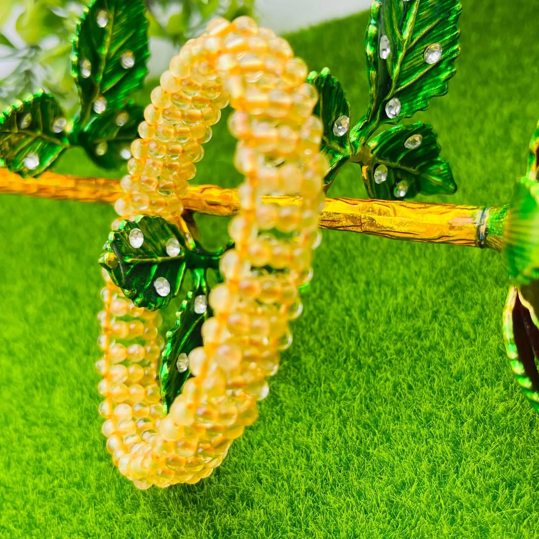 New arrival handmade rutilated quartz bracelet