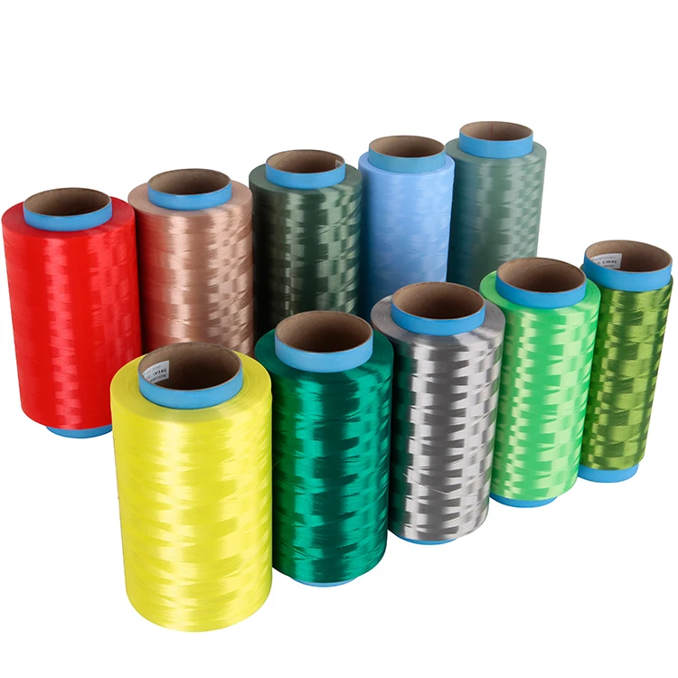 High Performance Cut Resistant Colorful PE UHMWPE FIbre Multifilament Yarn for Ropes Textile