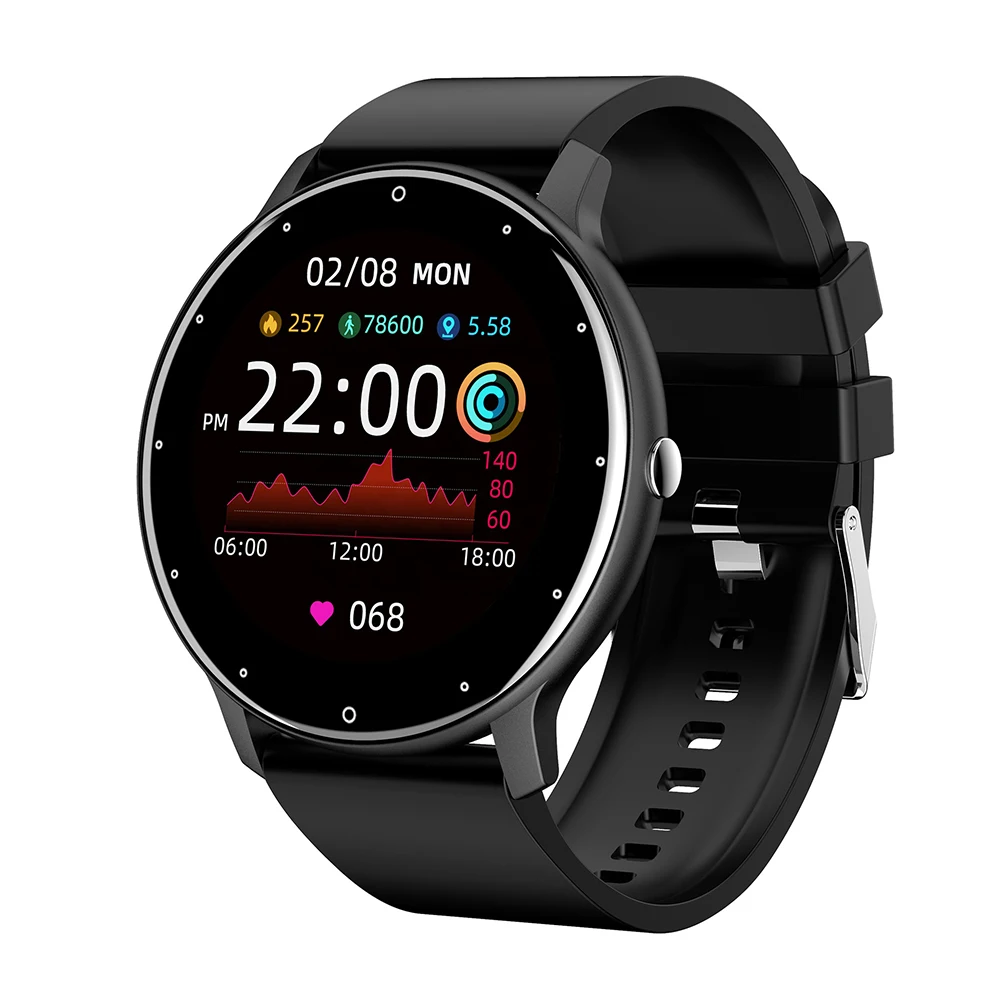 AUCAS 2021 Andriod/IOS waterproof Calling Wireless Charging Fitness blood pressure heart rate smart