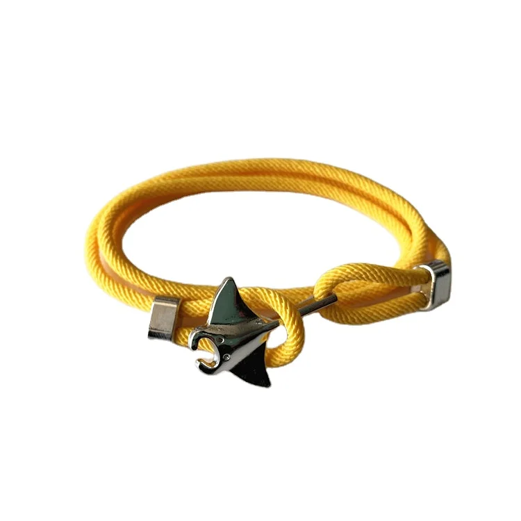 2022 New Design Devil Fish Charms Fish Shaped charm Bracelet Manta fish bracelet