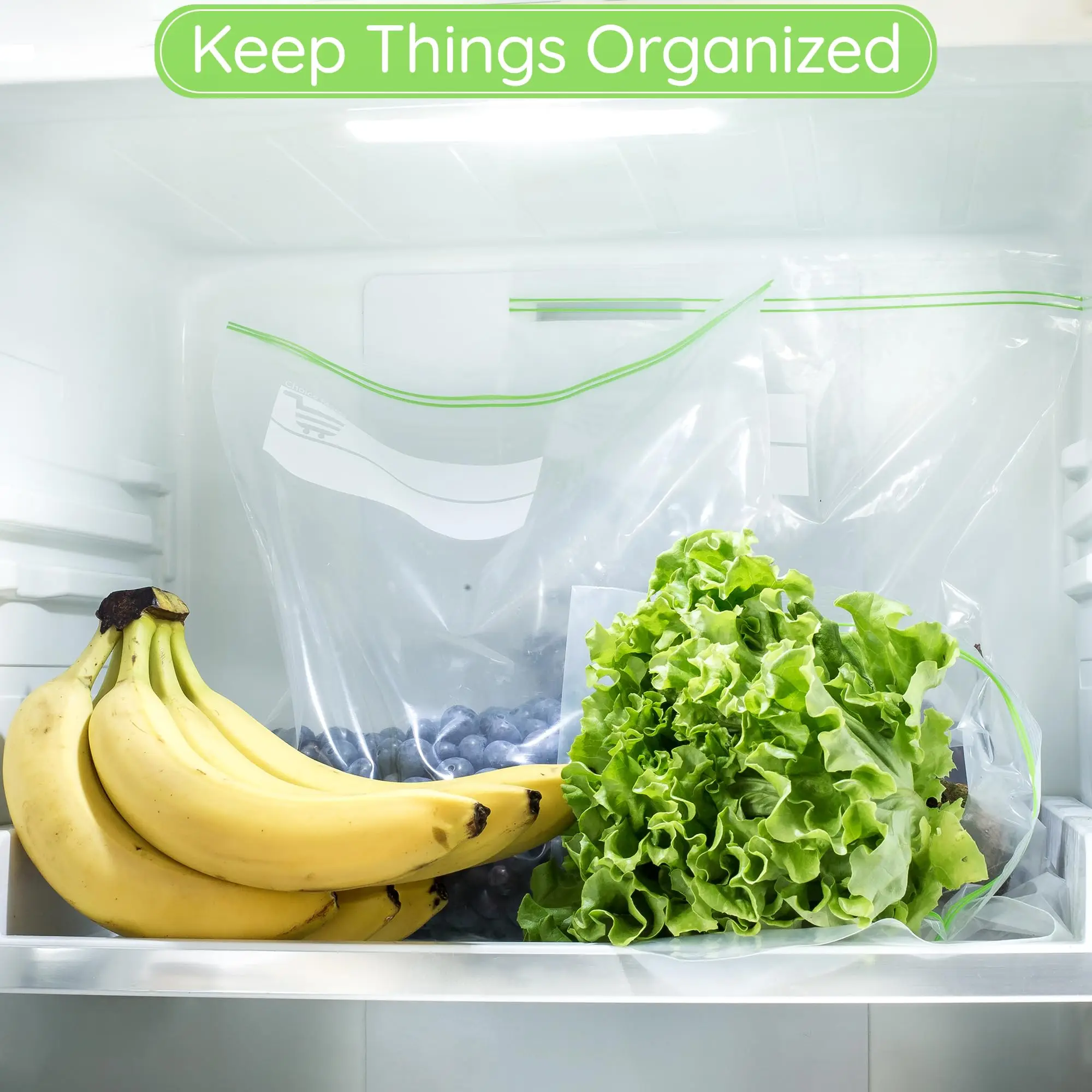 Wholesale Custom Logo Slider Storage Bags Waterproof Freezer Zip Lock Plastic Food Storage Bags