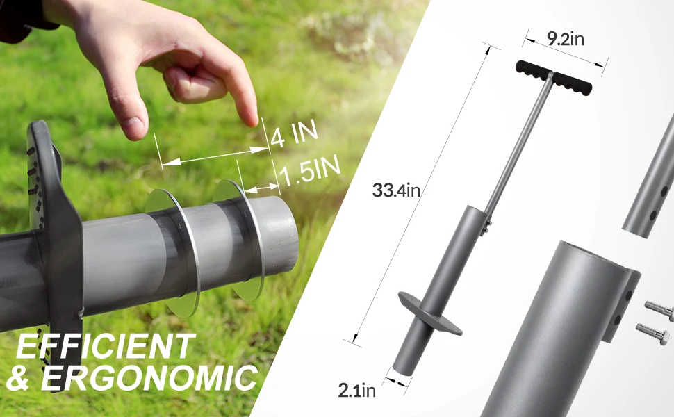 Suitable for Spring Bloomers and Flower Bulbs Planting Efficient Multifunctional Bulb Planter and Bulb Planting Machine