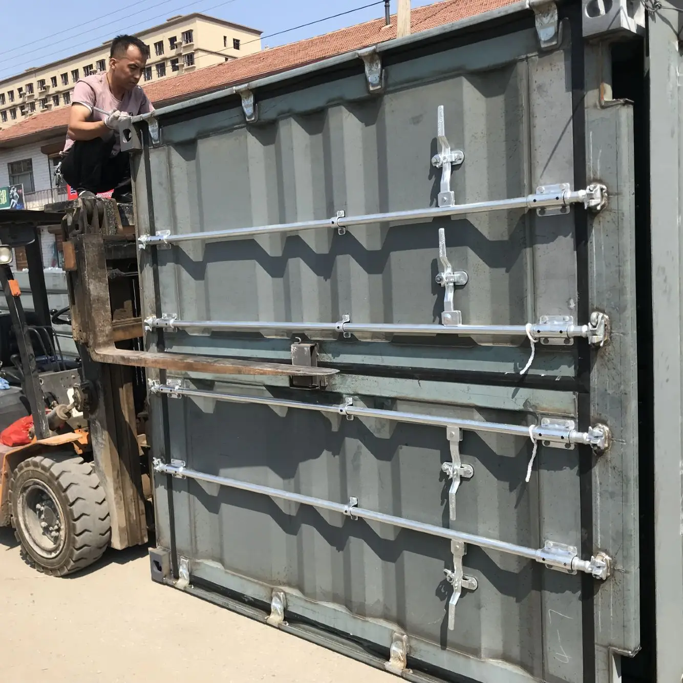 Assembled or Container Door Parts Shipping Container Door