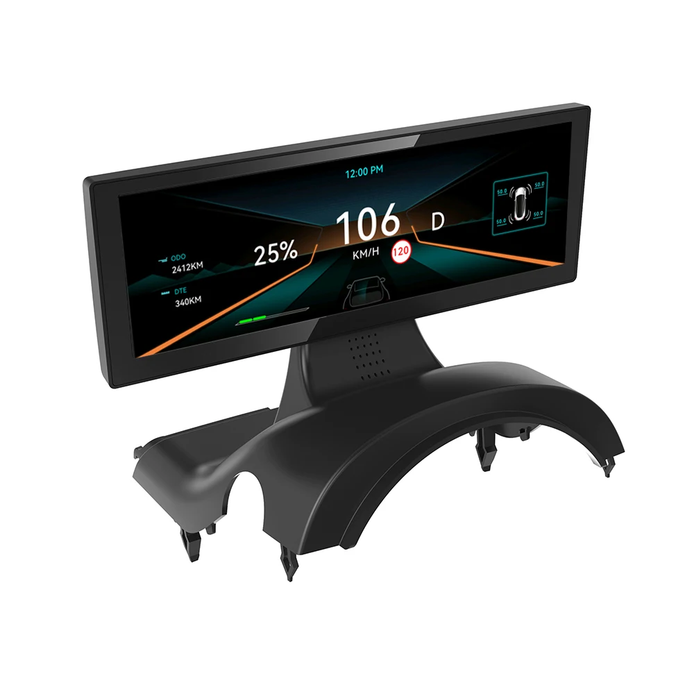 Center Console Dashboard Carplay Hub 10.25 inch digital instrument cluster for Tesla Model 3 Y Digital Dashboard