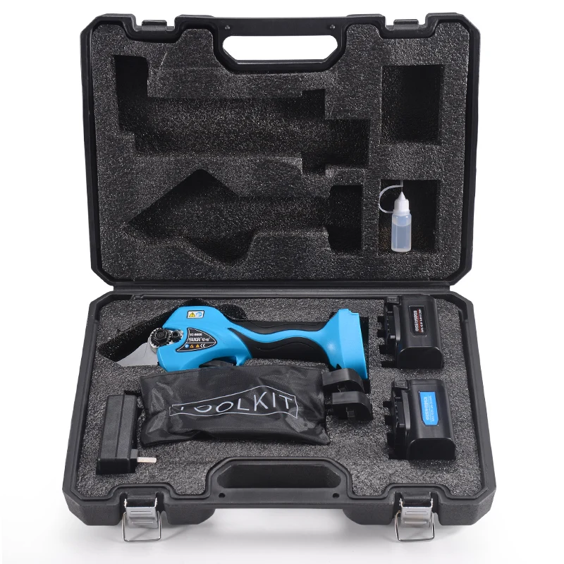 Suca SC-8608 32mm Cordless Battery Pruner Tree Pruning Branches Scissors Orchard Garden and Electric Pruning Shear