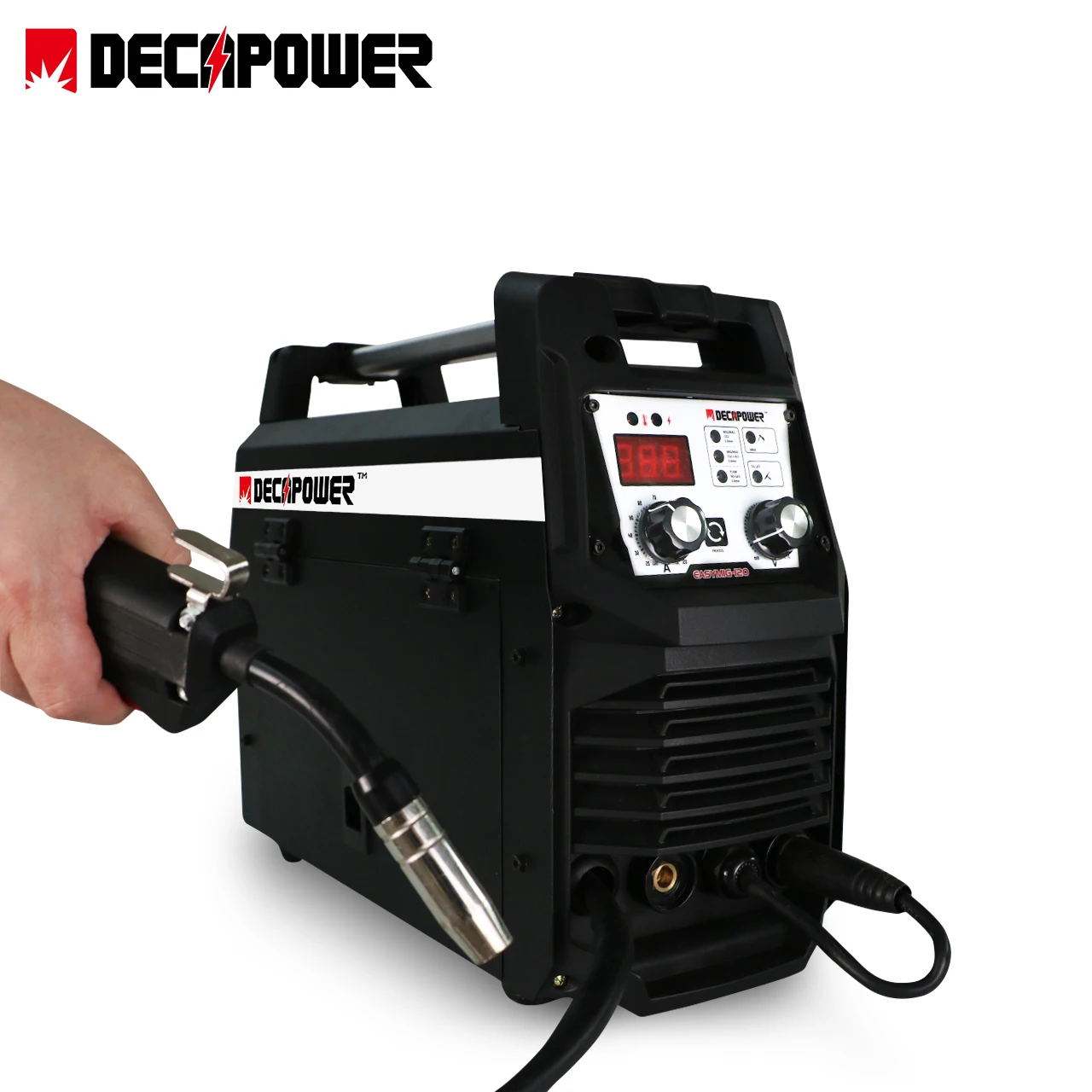 Decapower 110V 220V Mig Mma Tig Co2 Gasless 120A портативный Synergy инверторный Сварочный аппарат