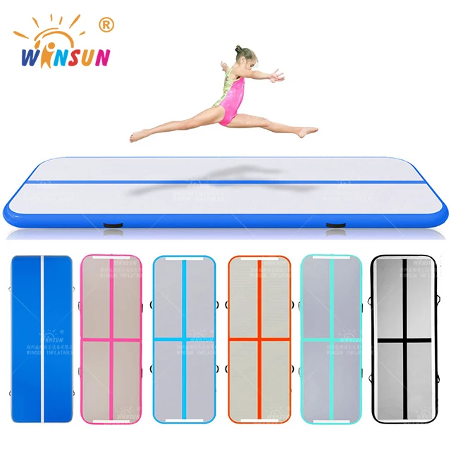 Factory price GYM Airtrack Gymnastics Mat AirTrack Inflatable Air Floor Mat acrobatics air tracks