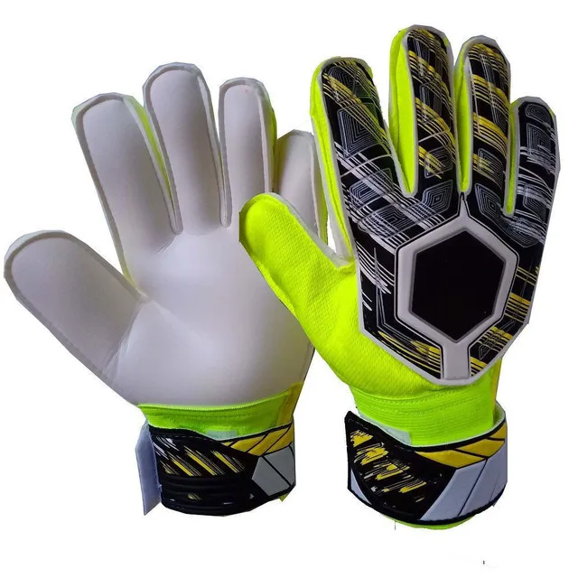 Adult Pro Football Goalkeeper Gloves,Non-slip Foaming PU Soccer Gloves,Top latex Goalie Gloves with finger protect shrapnel