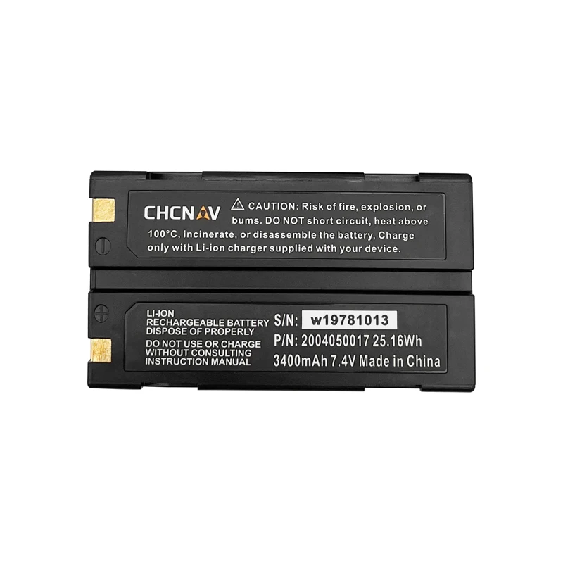 New 2004050017(XB-2) GPS Battery for CHCNAV CHC X90 / X91 / X93 / M500 / 600 Series GPS Battery Model GPs-RTK 3400mAh 7.4V