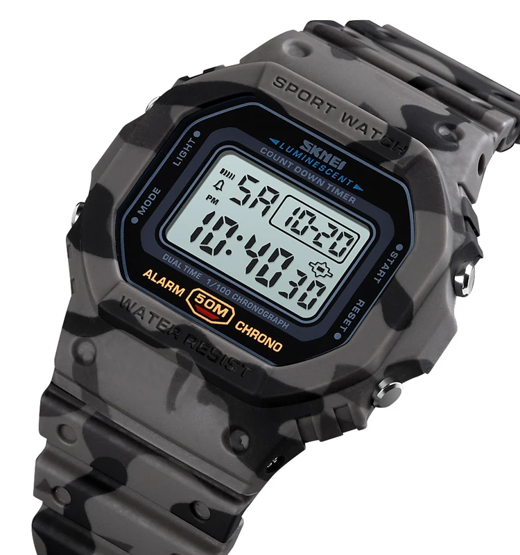 skmei sport water resistant digital watch price Wholesale quartz movement Import Watches 1628