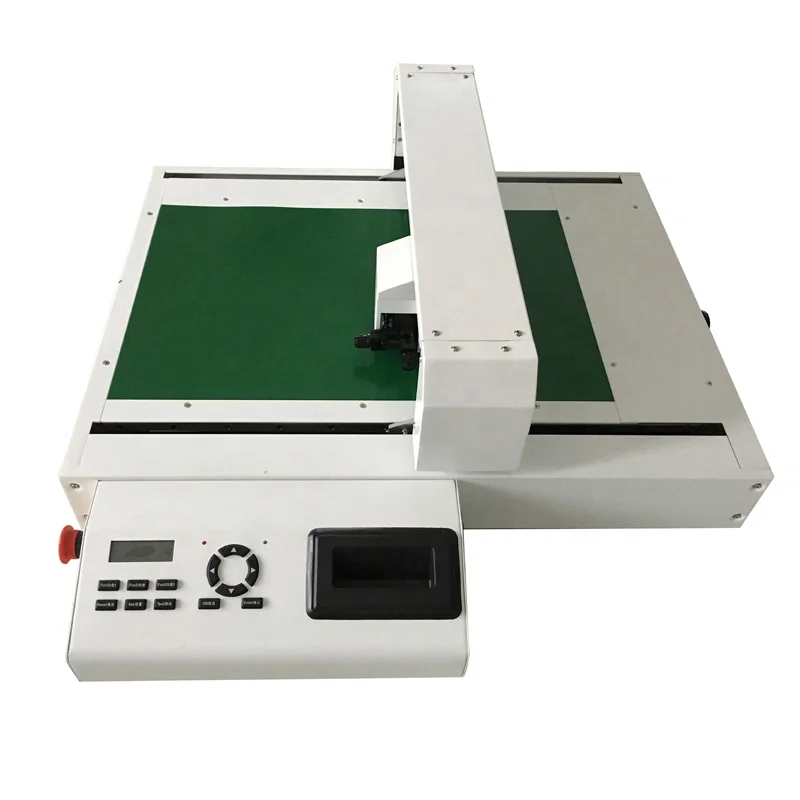 FC6090A Big size automatic flatbed plotter paper label cutting creasing die cutter machine