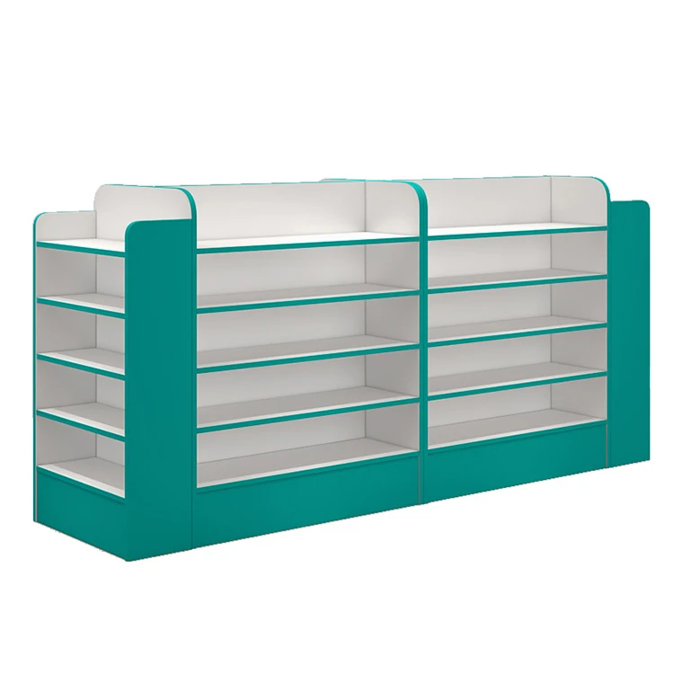 Meicheng Pharmacy Cabinet Shelves Design Custom Pharmacy Rack Shelf Medical Shelves For Pharmacy Furniture Display