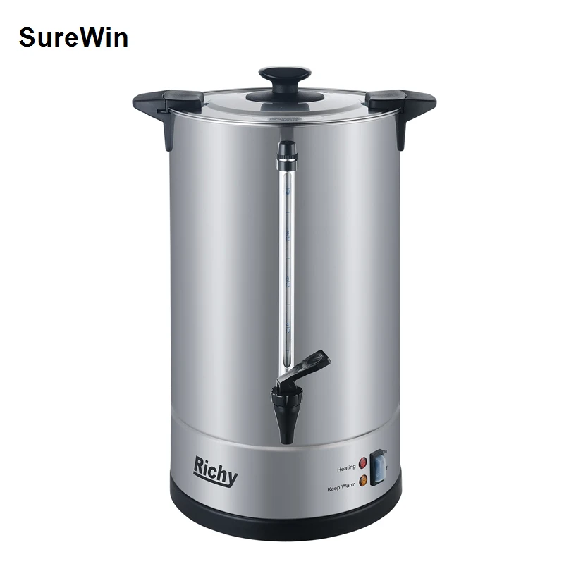 High quality electric tea making catering boiler urn automatic water boiler for hotel kitchen in Foshan factory