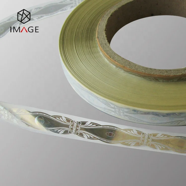 Foil form Security Hologram Strip for Blister Packaging