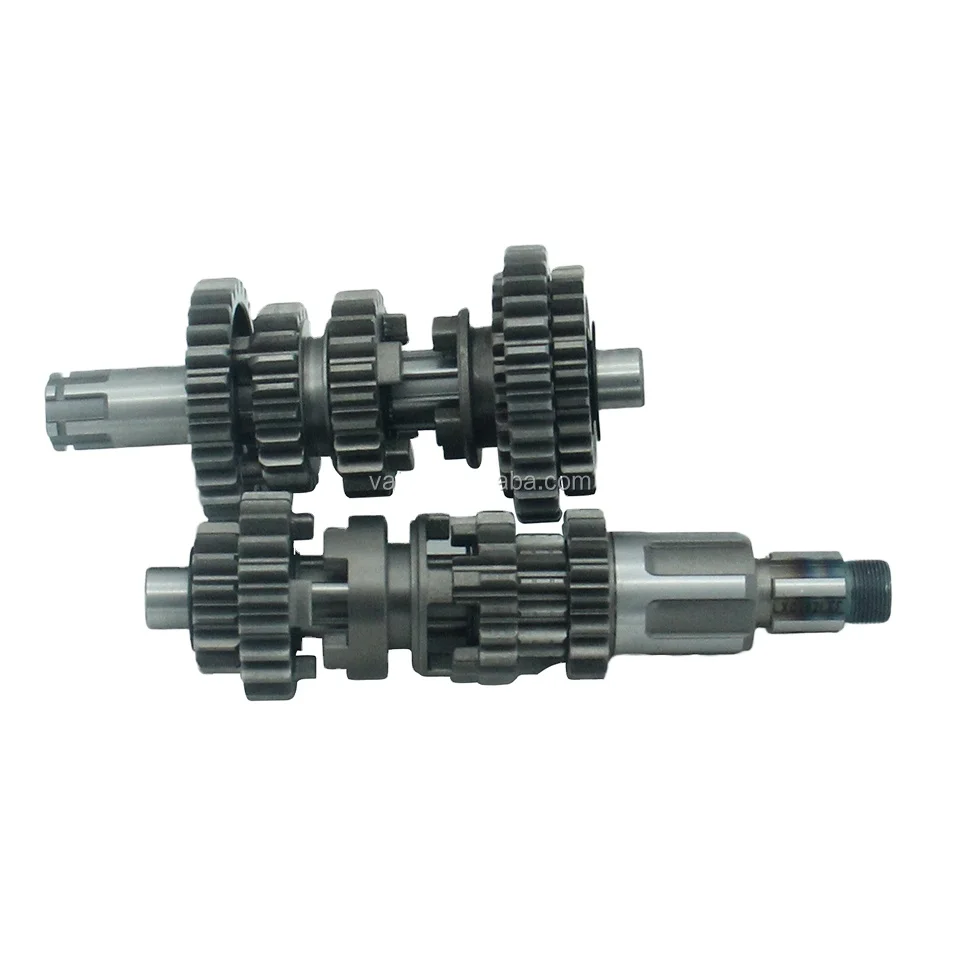 For Loncin CB250 Reverse Gears 4+1 Engines ZB-117 Dirt Bike CB250 Reverse Gear 4+1 Main Counter Shaft Transmission Gear Box Fit