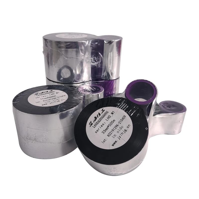 High Quality TTO Ribbon Near Edge Date Coding Wax/Resin Thermal Transfer Ribbon For Inkjet Printer