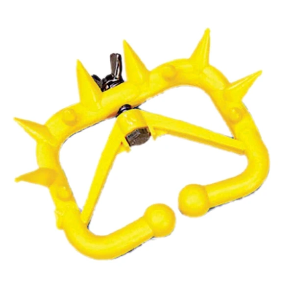 Veterinary Essentials Milk Sucking Preventer Spiked Livestock Farming Cow Sheep Plastic & Aluminum Calf Weaner