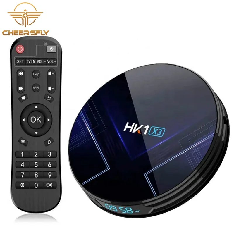 Promotion price HK1 X3 Smart android box 5GWIFI 4G 64G Android9.0 TV BOX