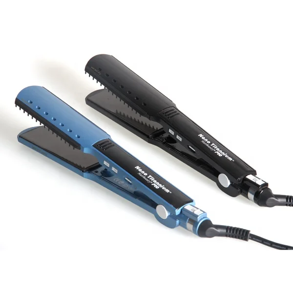 Парикмахерский утюжок для волос на заказ, плоские утюги с расческой, расческа для выпрямления волос, выпрямитель для волос