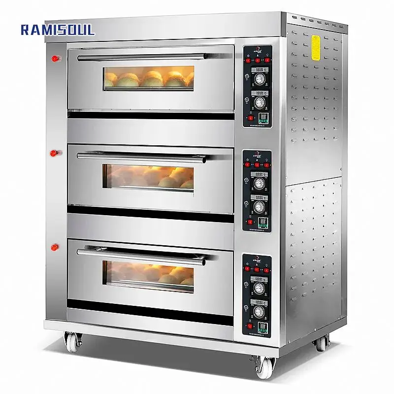 16 Trays 32 Trays Rotary Bread Rack Oven / Bakery Equipment / /Gas/Electricity Rotating Baking Oven