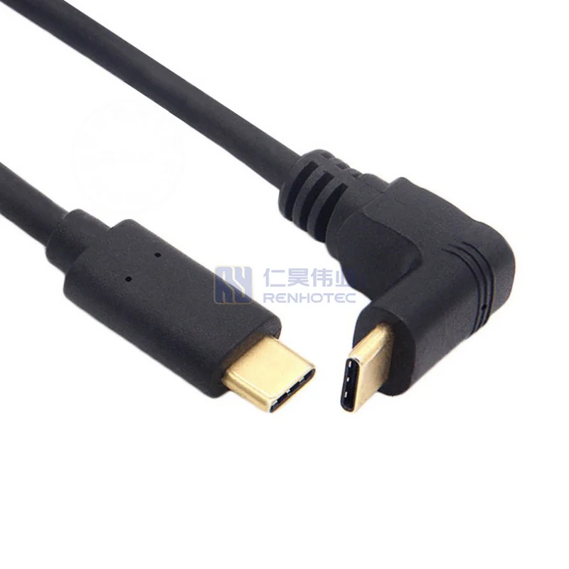 flat usb cable  to displayport converter adapter cable with usb a to usb c gaming fast charging cable