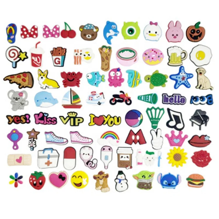 
Classic game wholesale Via DHL/Fedex soft shoe lace croc clog shoes decoration custom crystal shoe charms for clogs 