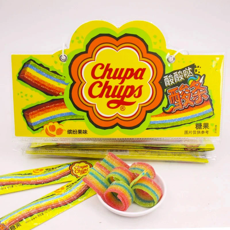 Wholesale Chupa Chup Sour Candy Snack Gummies Exotic Candies