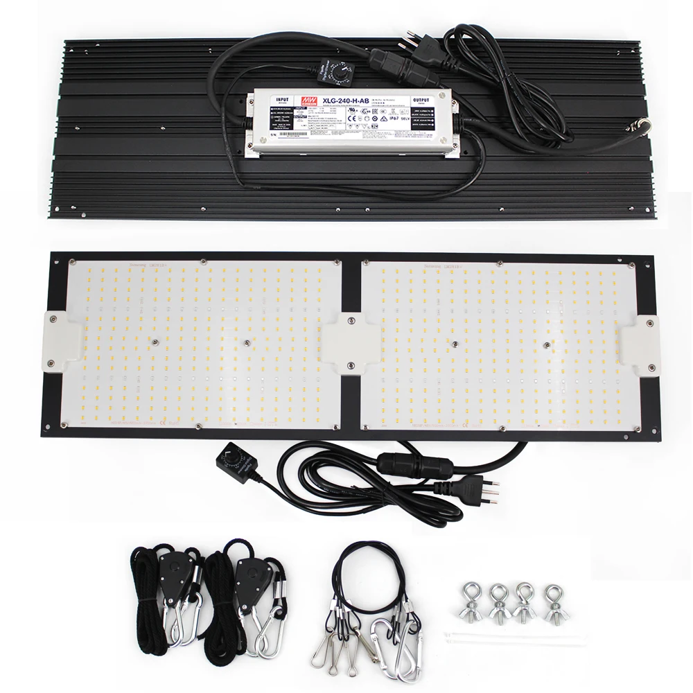 240W LM301H LM281B Full Spectrum with Epistar 660nm UV IR LED Grow Light