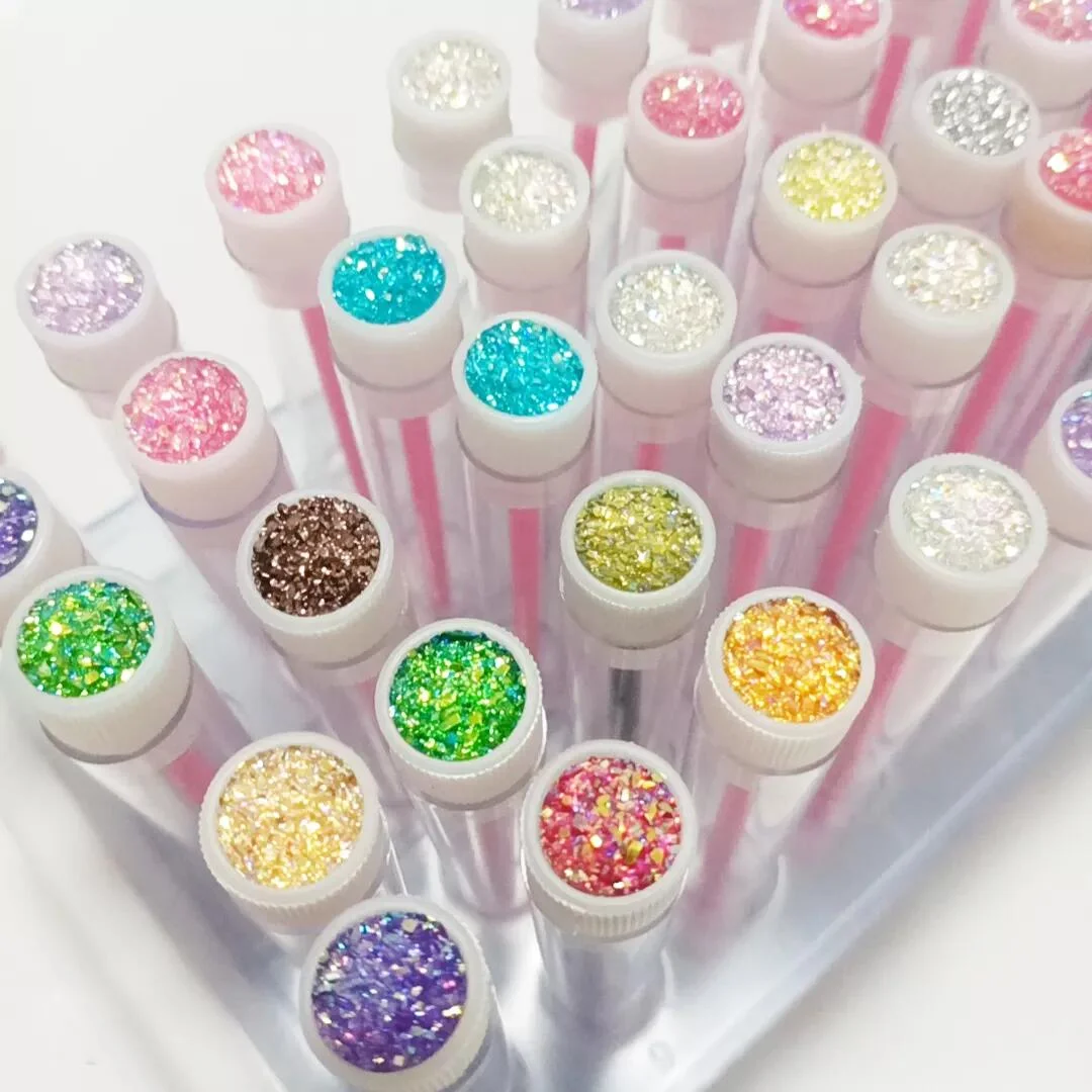 Wholesale Hollow Disposable Eyelash Spoolies Brush Nylon Spiral Bendable Mascara Brushes with tube eyelash makeup wand holder