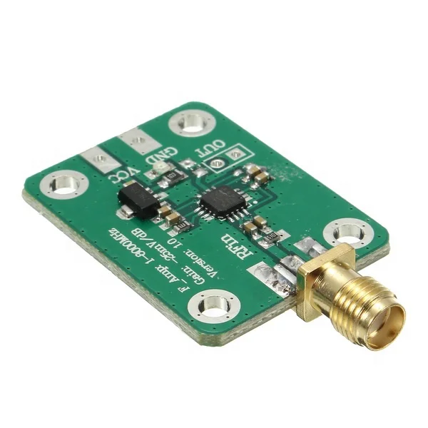 1-8000MHz AD8318 RF Logarithmic Detector 70dB RSSI Measurement Power Meter