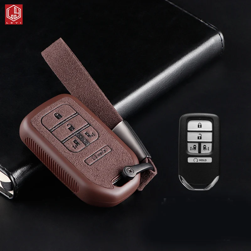 
Hot selling single genuine TPU budge smart remote key case car key bag for ODYSSEY 2015 2020 