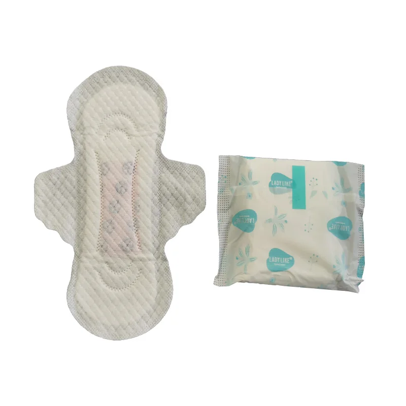 Sanitary Pads Menthol Herbal Medicated Sanitary Napkins with 7 Layers Sanitary Pad Ultra Thin Soft Cotton Comfortable Disposable