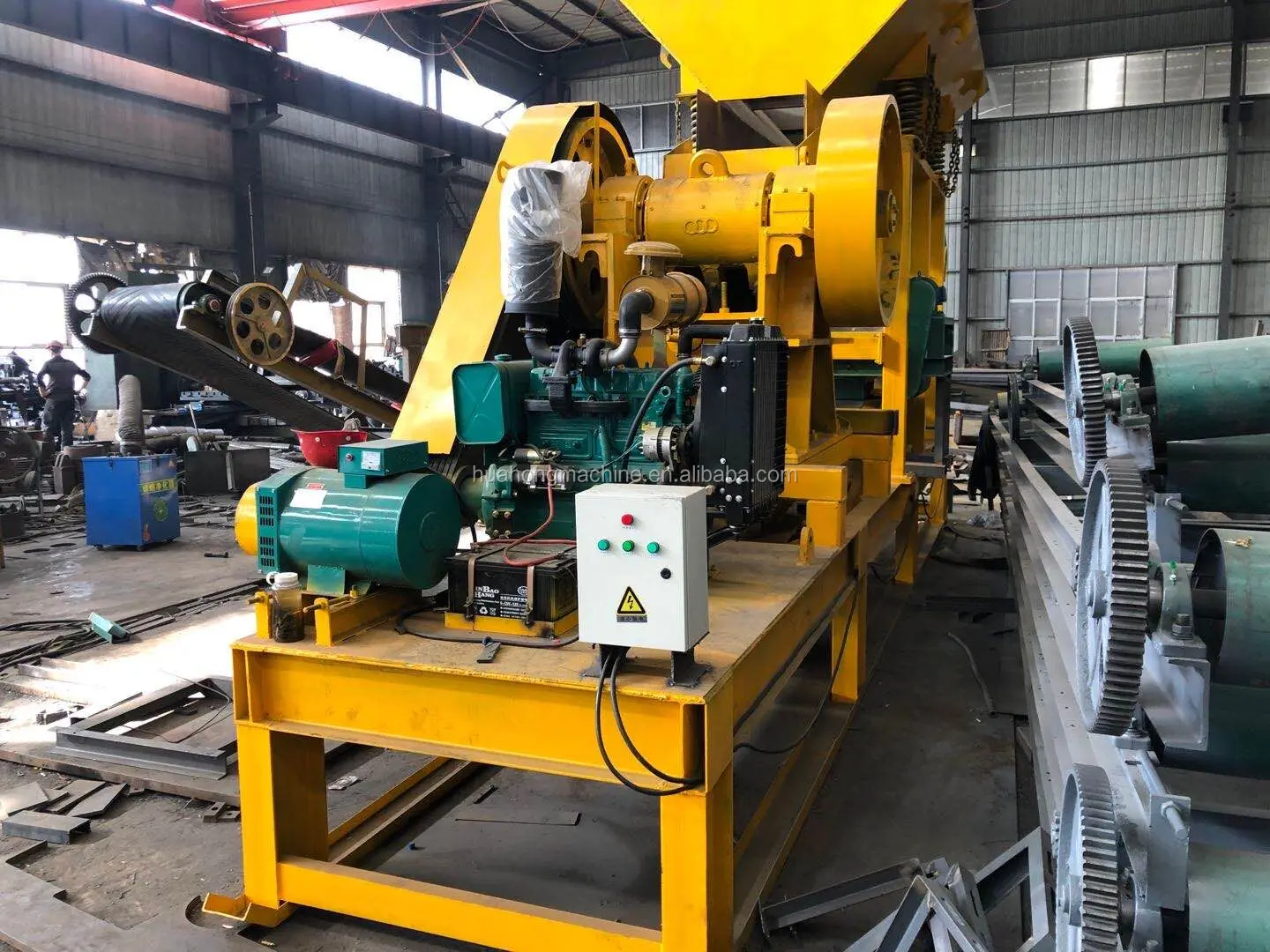 Full Service Cheap Carbon Gravel Calcite Stone Ballast Jaw Crusher Price For Gold Ore With Screen