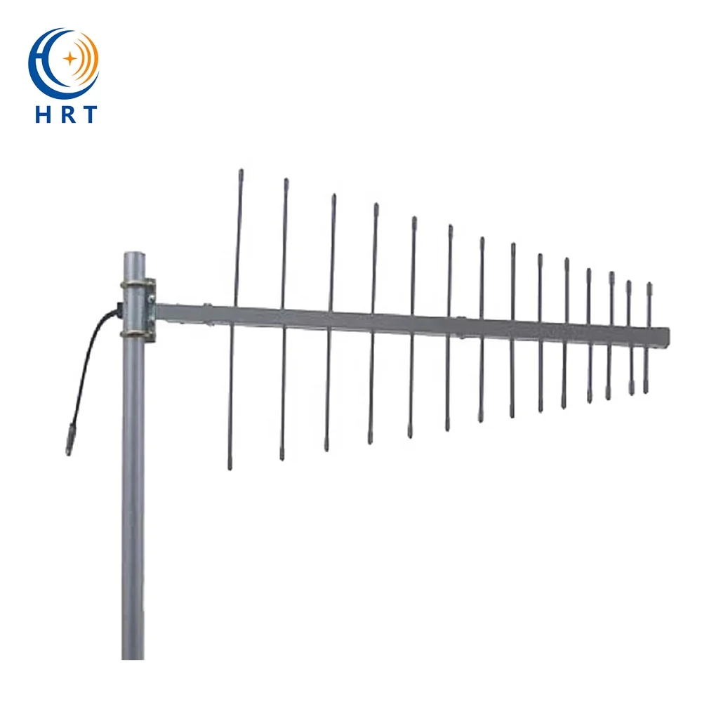 VHF UHF LoRa широкополосная 230 ~ 960 МГц с высоким коэффициентом усиления 12dbi наружная LPDA yagi коммуникационная антенна