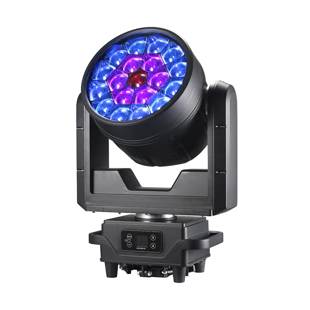 New 19*40W RGBW 4in1 Waterproof LED Stage Light Moving Head Beam Wash for Landscape IP66 Rated