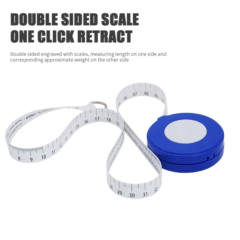 Cattle Goat Pig Body Weight Measure Tape Cow Weight Measure Vet Tools Animal Weight Measuring Tape