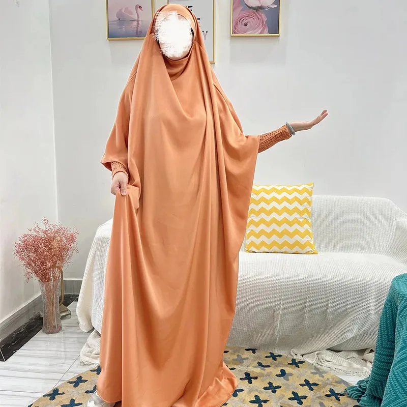 Islamic Clothing Jilbab New Traditional Muslim Modest Khimar Hijab Abaya Prayer Thobe Dress Jilbab