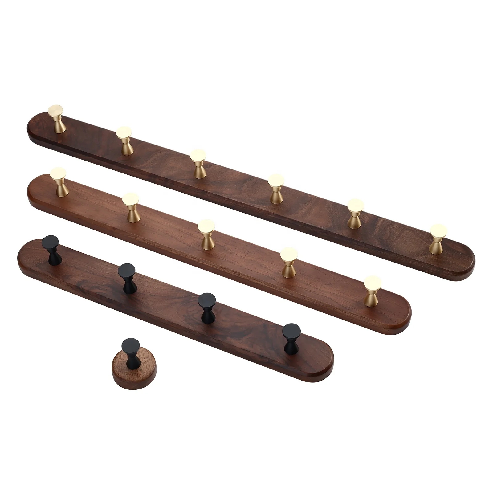 Wall Hooks Coat Racks Hat Clothing Hooks for Entrance Door Living Room Kitchen Bathroom Bedroom Wardrobe Cloakroom 6775